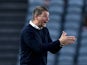 Central Coast Mariners head coach Mark Jackson gestures during the A-League Men Round 8 match between the Central Coast Mariners and Adelaide United at Industree Group Stadium in Gosford, Friday, December 13, 2024.