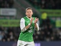 Hibernian forward Dwight Gayle on December 14, 2024