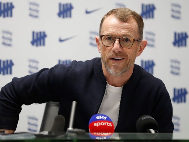 New Oxford United boss Gary Rowett in a press conference as Birmingham City boss, on May 4, 2024