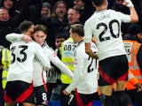 Fulham's Harry Wilson celebrates scoring on December 26, 2024