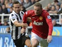 Wayne Rooney in action for Manchester United against Newcastle United on October 7, 2012