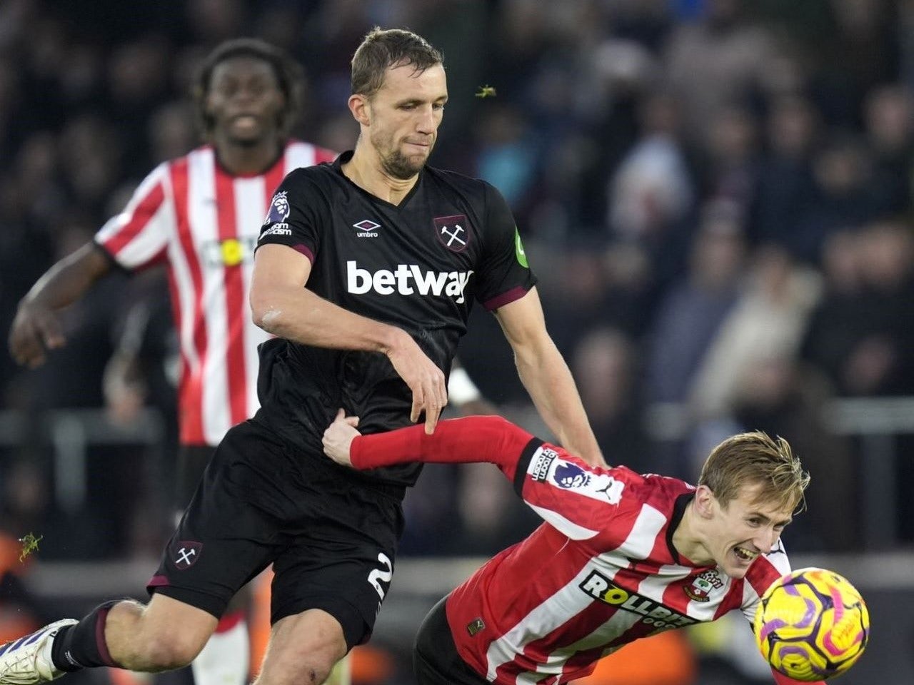 Southampton 0-1 West Ham United: Highlights, man of the match, stats as Julen Lopetegui eases pressure after Premier League win against Ivan Juric