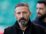 Kilmarnock manager Derek McInnes arrives for his side's match against Hibernian, on December 29, 2024