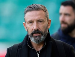 Kilmarnock manager Derek McInnes arrives for his side's match against Hibernian, on December 29, 2024