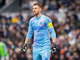 Newcastle United goalkeeper Martin Dubravka on January 4, 2025