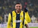 Youssef En-Nesyri celebrates scoring for Fenerbahce on December 15, 2024