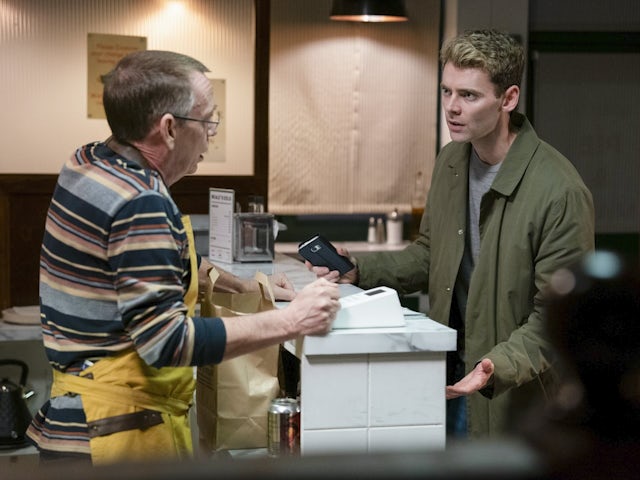 Ian and Peter on EastEnders on January 15, 2025