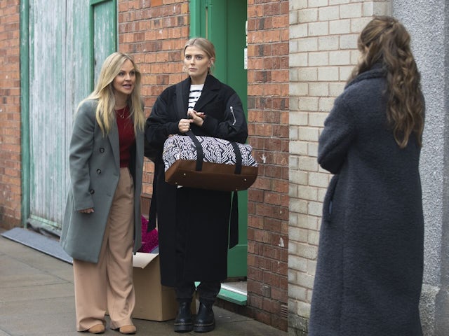 Sarah and Bethany on Coronation Street on January 24, 2025