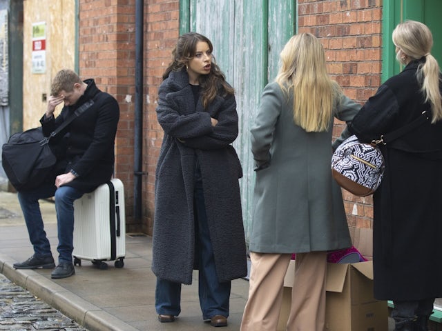 Daniel and Daisy on Coronation Street on January 24, 2025