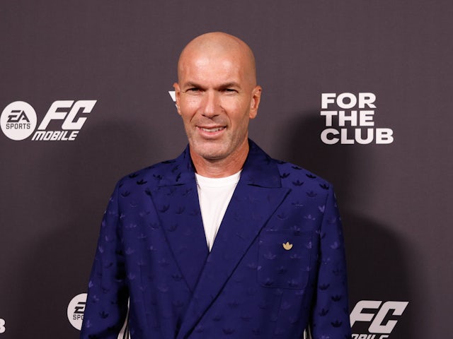 Zinedine Zidane pictured on September 26, 2024