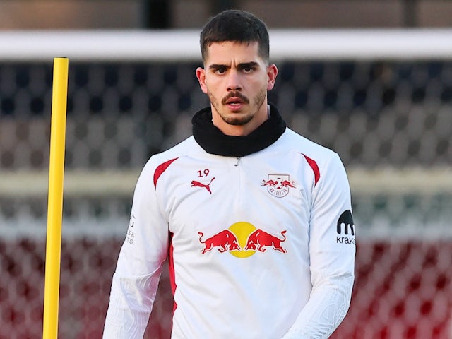 RB Leipzig's Andre Silva on January 2, 2025