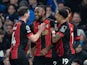 Bournemouth celebrate Antoine Semenyo's goal on January 14, 2025