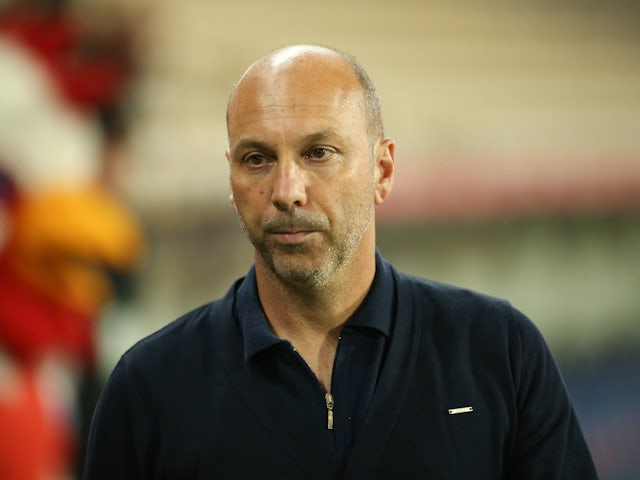 Estadio Cidade de Barcelos Bruno Pinheiro head coach of Gil Vicente FC seen during the Liga Portugal Betclic 2024/25 match between Gil Vicente FC and Boavista FC at Estadio Cidade de Barcelos on November 2, 2024 in Barcelos, Portugal. 