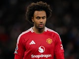 Joshua Zirkzee of Manchester United on January 16, 2025