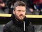 Manager of Middlesbrough Michael Carrick during his side's match against Hull City, on January 1, 2025