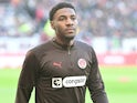 Oladapo Afolayan in action for St Pauli on January 11, 2025