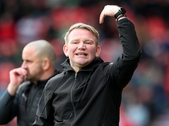 Pete Wild is pictured during the Sky Bet League 2 match between Doncaster Rovers and Barrow at the Keepmoat Stadium in Doncaster, on April 20, 2024. 