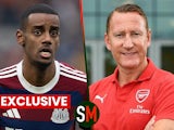 Ray Parlour & Alexander Isak composite image