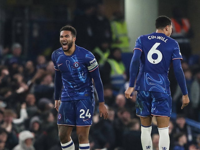 James jubilation: Chelsea skipper bails Blues out at home to Bournemouth