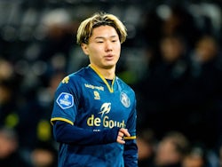 Sparta Rotterdam player Shunsuke Mito on January 16, 2025