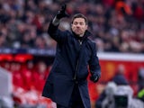 Bayer Leverkusen manager Xabi Alonso during his side's match against Mainz 05, on January 14, 2025