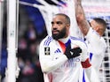 Lyon's Alexandre Lacazette on January 4, 2025