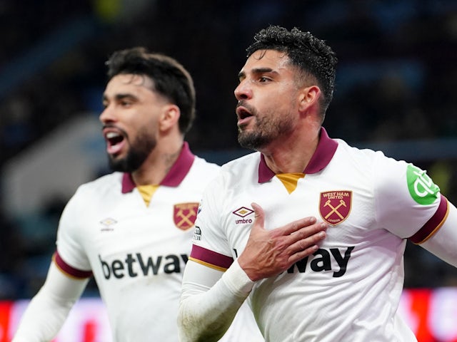 European hangover strikes again as Villa held by West Ham in fiery draw