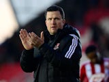 Exeter City boss Gary Caldwell on January 25, 2025