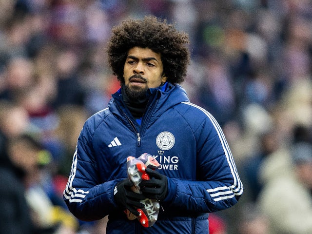 Leicester City's Hamza Choudhury pictured on January 4, 2025