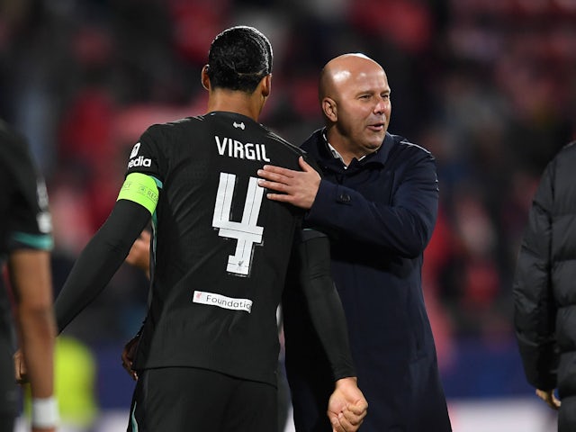 Van Dijk and Slot equal records in Champions League win over Lille