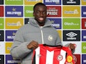 Brentford's new signing Michael Kayode on January 24, 2025