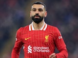 Mohamed Salah of Liverpool during his side's Champions League match against Lille, on January 21, 2025