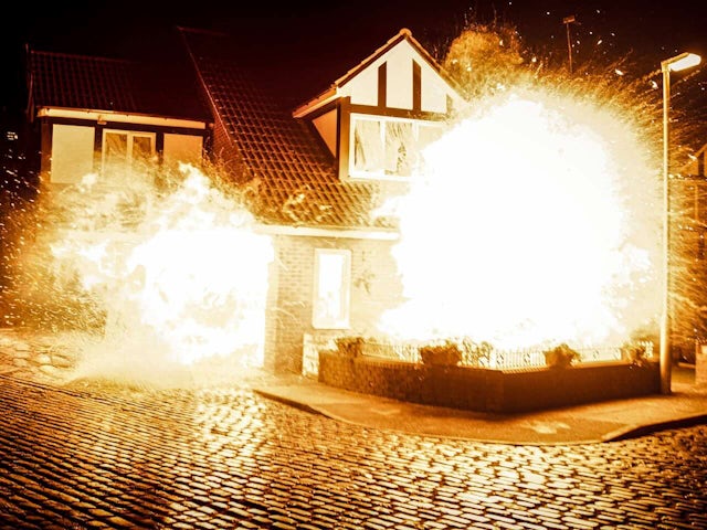 15 new pictures, more details revealed about Coronation Street's fire stunt