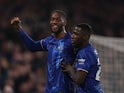 Chelsea's Tosin Adarabioyo celebrates after scoring on January 20, 2025