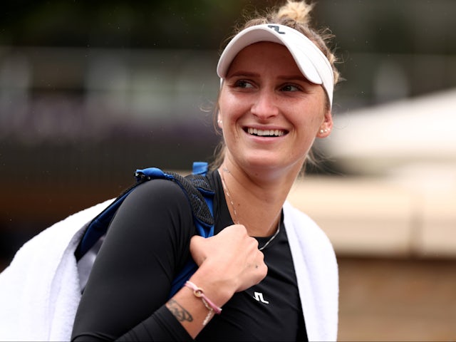 Marketa Vondrousova pictured on June 30, 2024