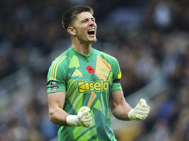 Newcastle United's Nick Pope on November 2, 2024