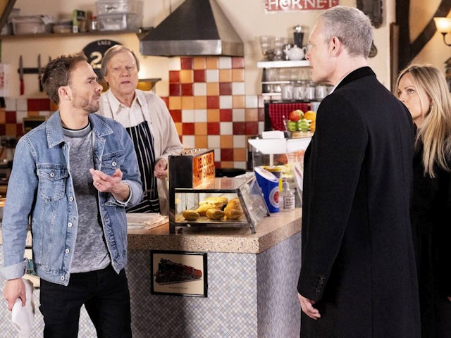 David and Nick on Coronation Street on February 5, 2025