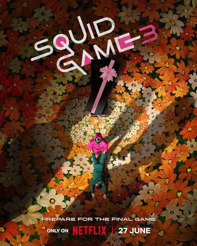 Squid Game season 3 poster