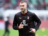 Strahinja Pavlovic of AC Milan on January 26, 2025