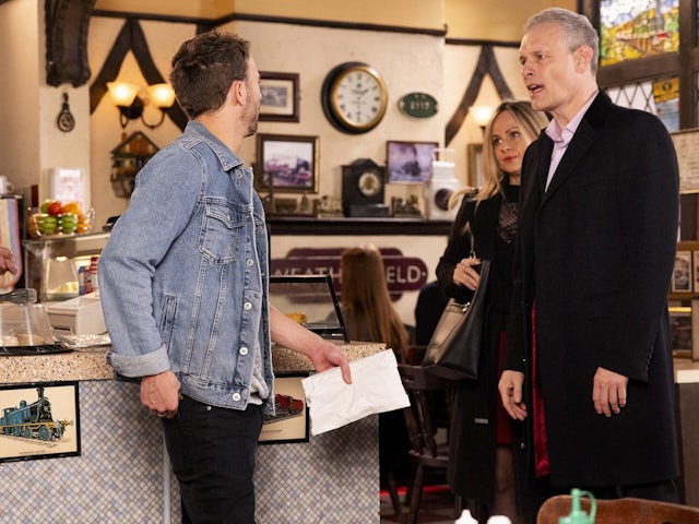 David and Nick on Coronation Street on February 5, 2025