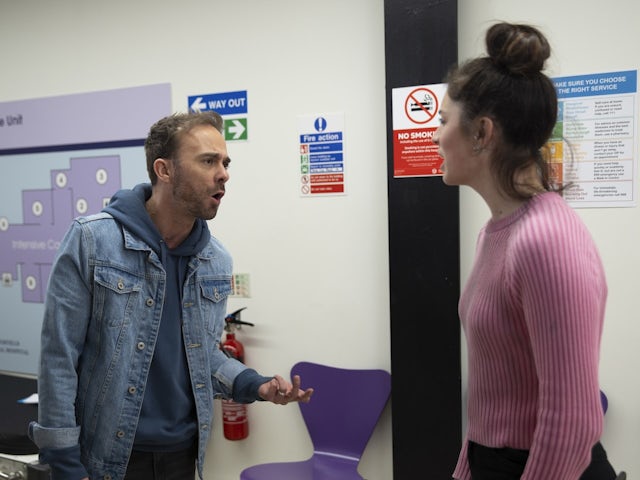 David and Shona on Coronation Street on February 4, 2025