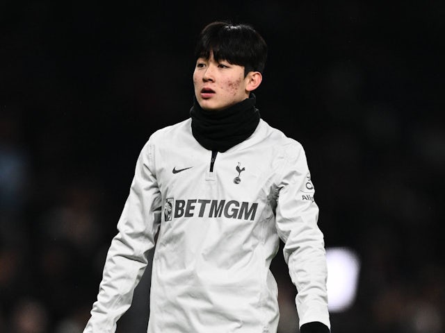 Tottenham Hotspur's Yang Min-hyeok on January 8, 2025