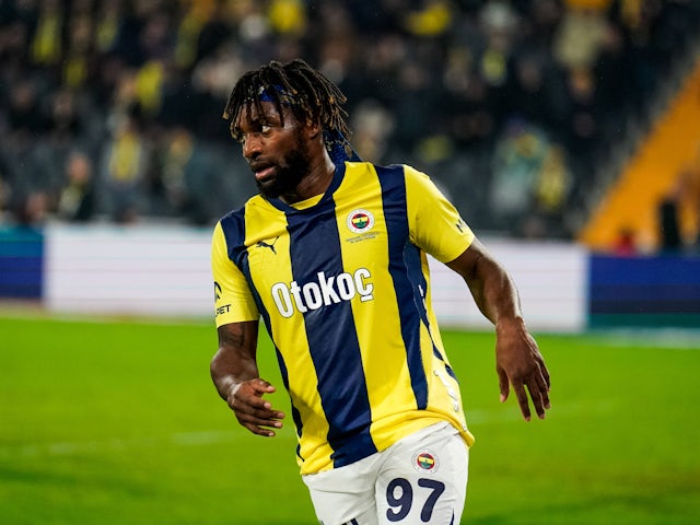 Fenerbahce's Allan Saint-Maximin on December 15, 2024