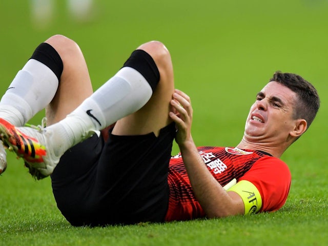 Oscar of Shanghai SIPG during his side's match against Sydney FC, on December 1, 2020