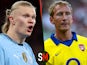 Ray Parlour/Erling Haaland composite image