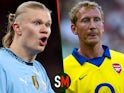 Ray Parlour/Erling Haaland composite image