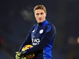 Leicester City goalkeeper Daniel Iversen on December 3, 2024