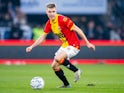 Go Ahead Eagles player Oliver Antman on February 1, 2025