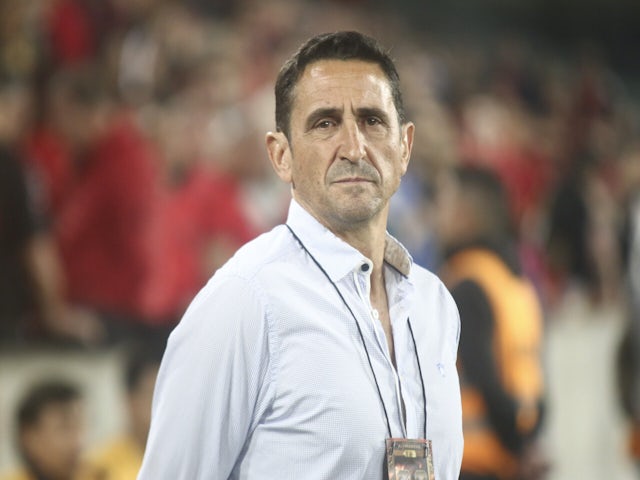 APOEL manager Manolo Jimenez on July 25, 2024