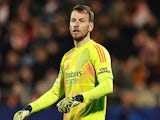 Arsenal goalkeeper Neto on January 29, 2025